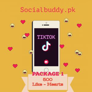 TikTok Likes -Hearts Buy in Pakistan